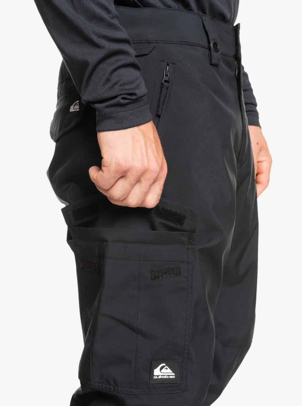Fashion Quiksilver Porter Insulated Snow Pants True Black