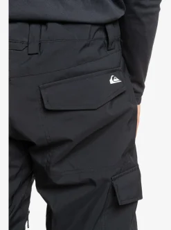 Fashion Quiksilver Porter Insulated Snow Pants True Black