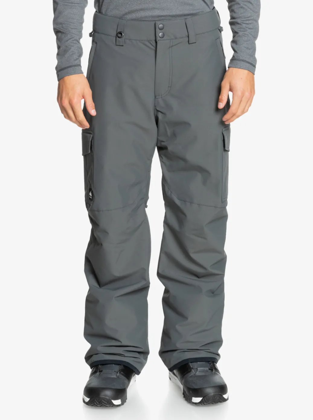 Sale Quiksilver Porter Insulated Snow Pants Iron Gate