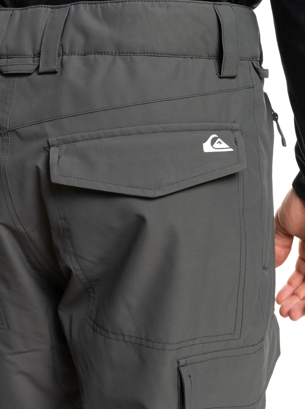 Sale Quiksilver Porter Insulated Snow Pants Iron Gate