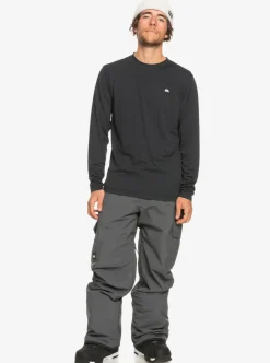 Sale Quiksilver Porter Insulated Snow Pants Iron Gate