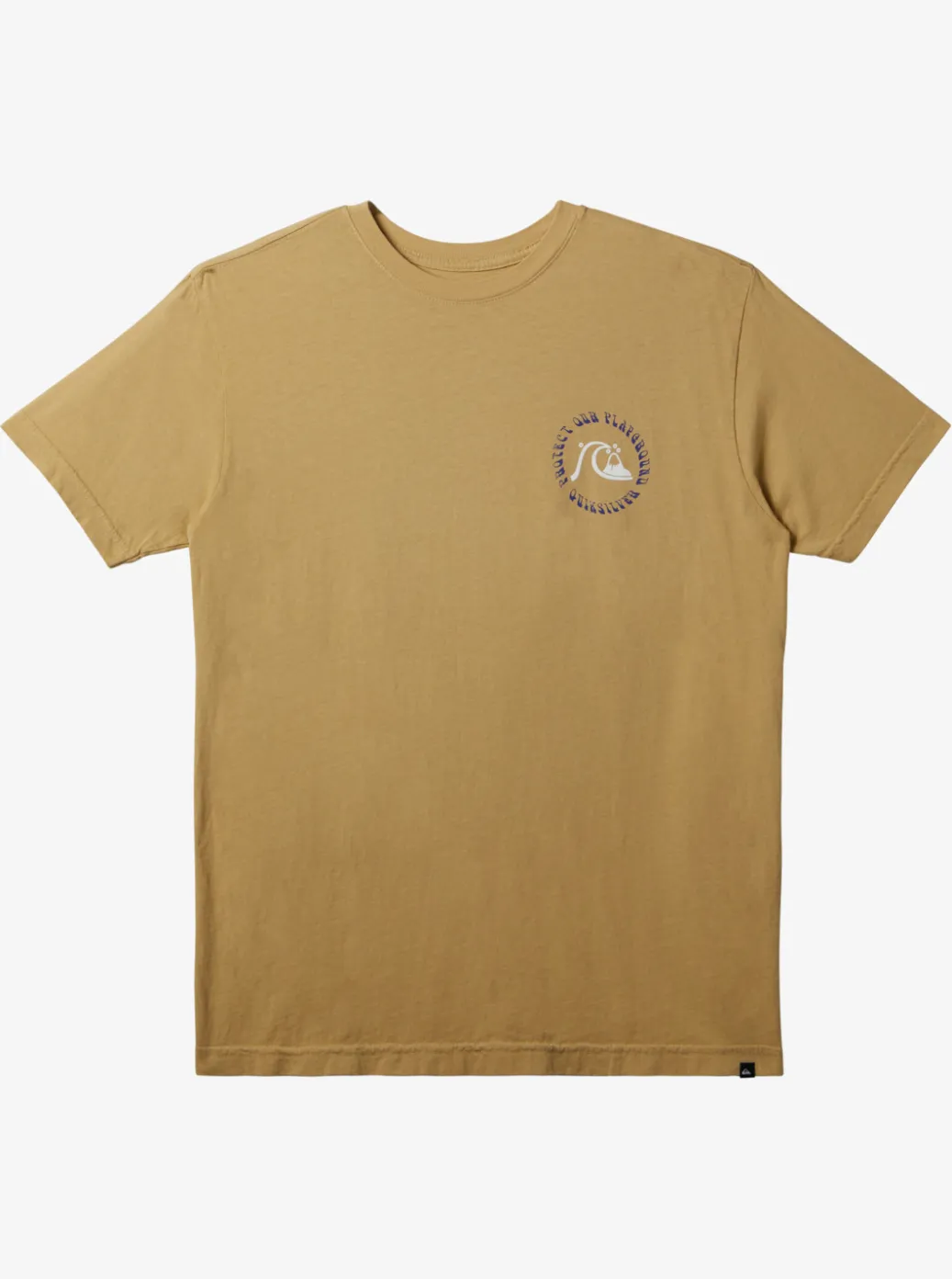 Fashion Quiksilver Protect Our Playground T-Shirt Taos Taupe