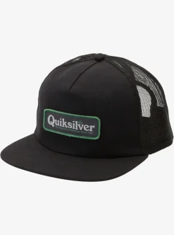 New Quiksilver Pursey 2 Snapback Hat Black
