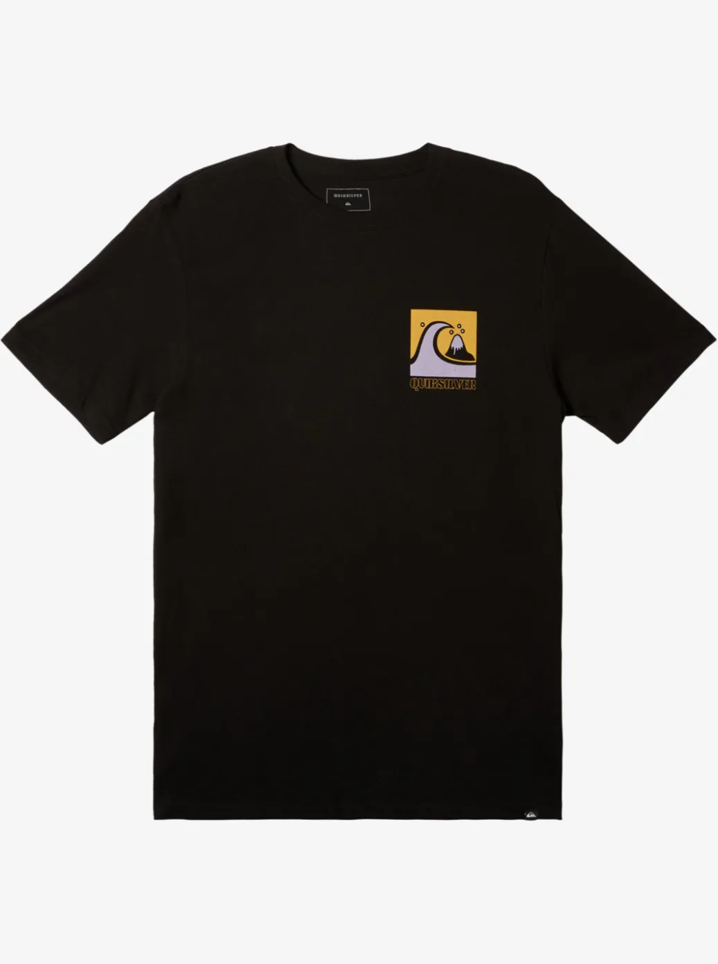New Quiksilver Quik Blocks T-Shirt Black