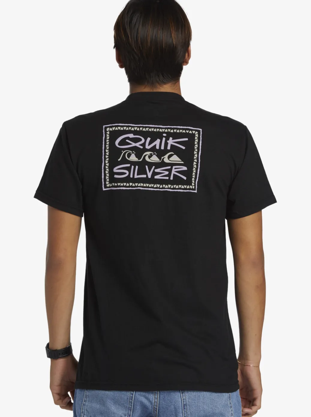 Best Sale Quiksilver Quik Frame T-Shirt Black