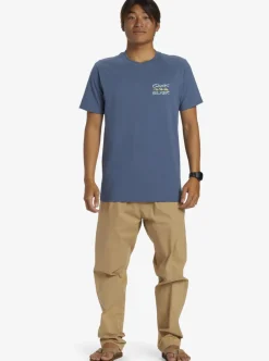 Best Sale Quiksilver Quik Frame T-Shirt Bering Sea
