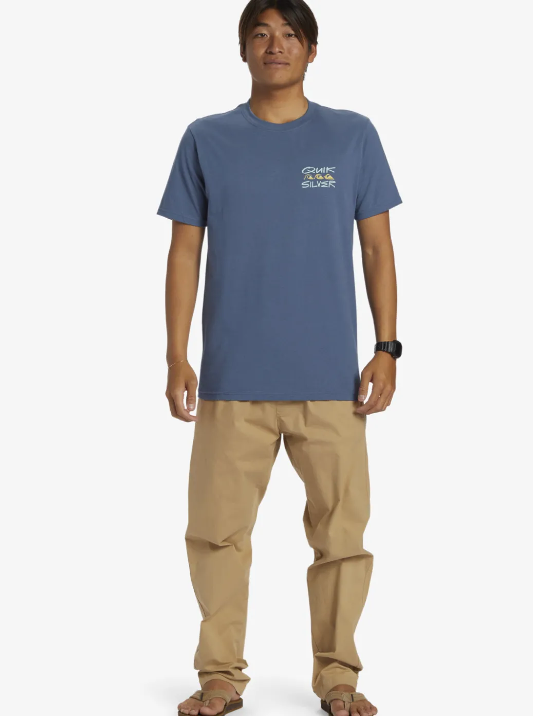 Best Sale Quiksilver Quik Frame T-Shirt Bering Sea