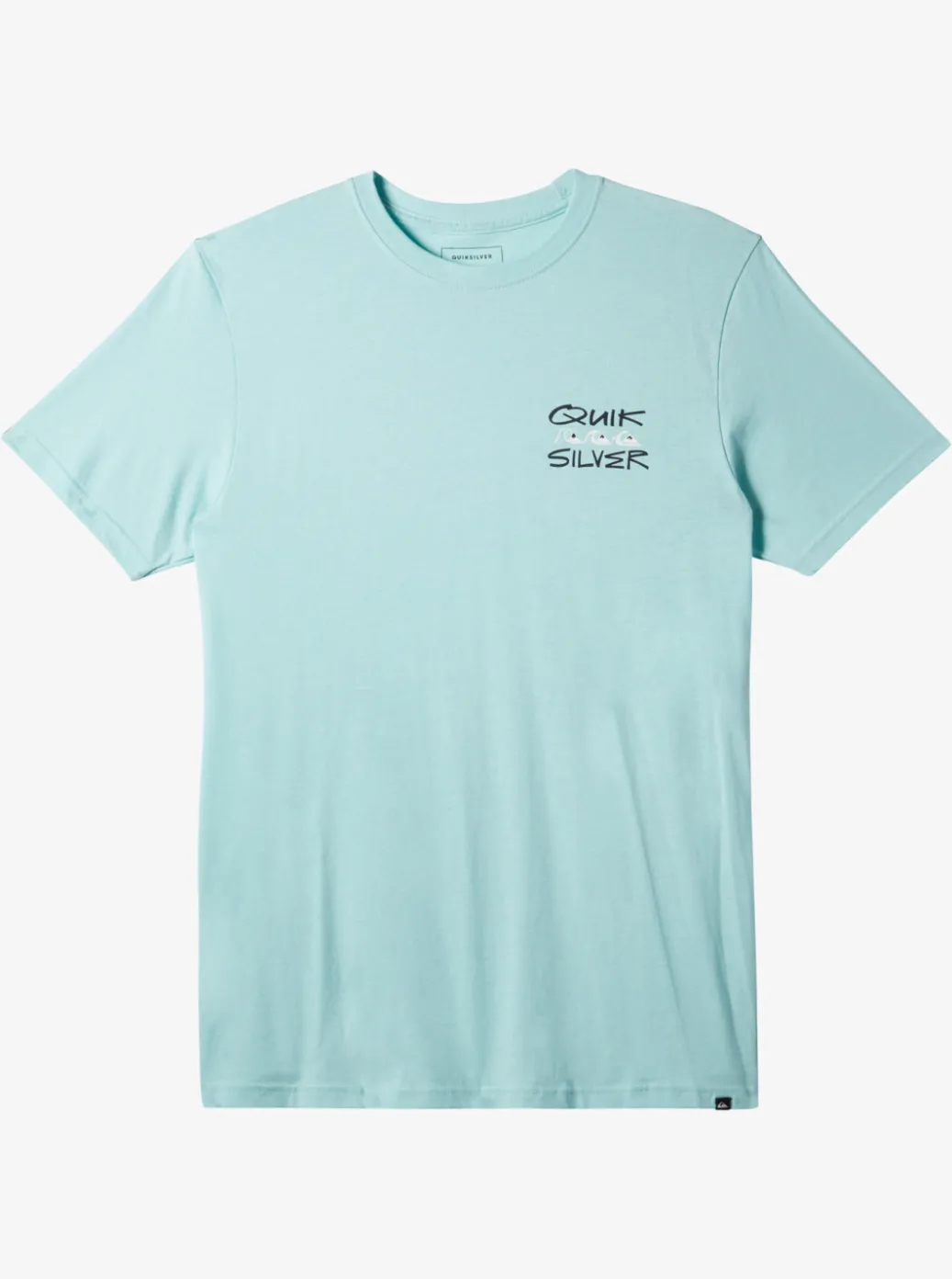 Hot Quiksilver Quik Frame T-Shirt Pastel Turquoise