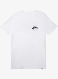 Clearance Quiksilver Quik Moves T-Shirt White
