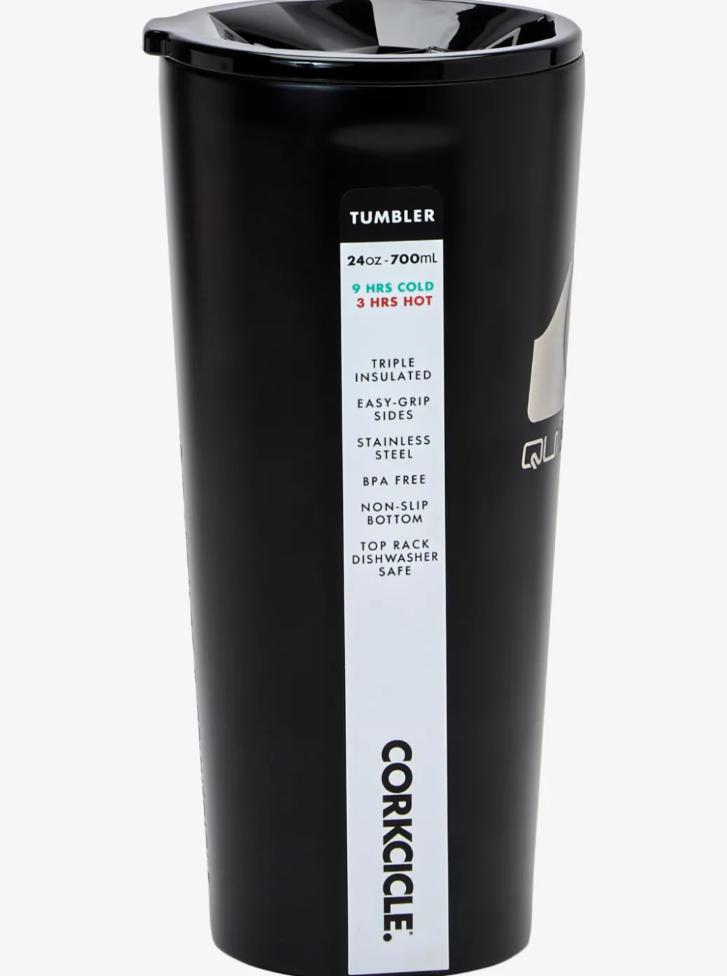 Outlet Quiksilver X Corkcicle Classic Tumbler Black