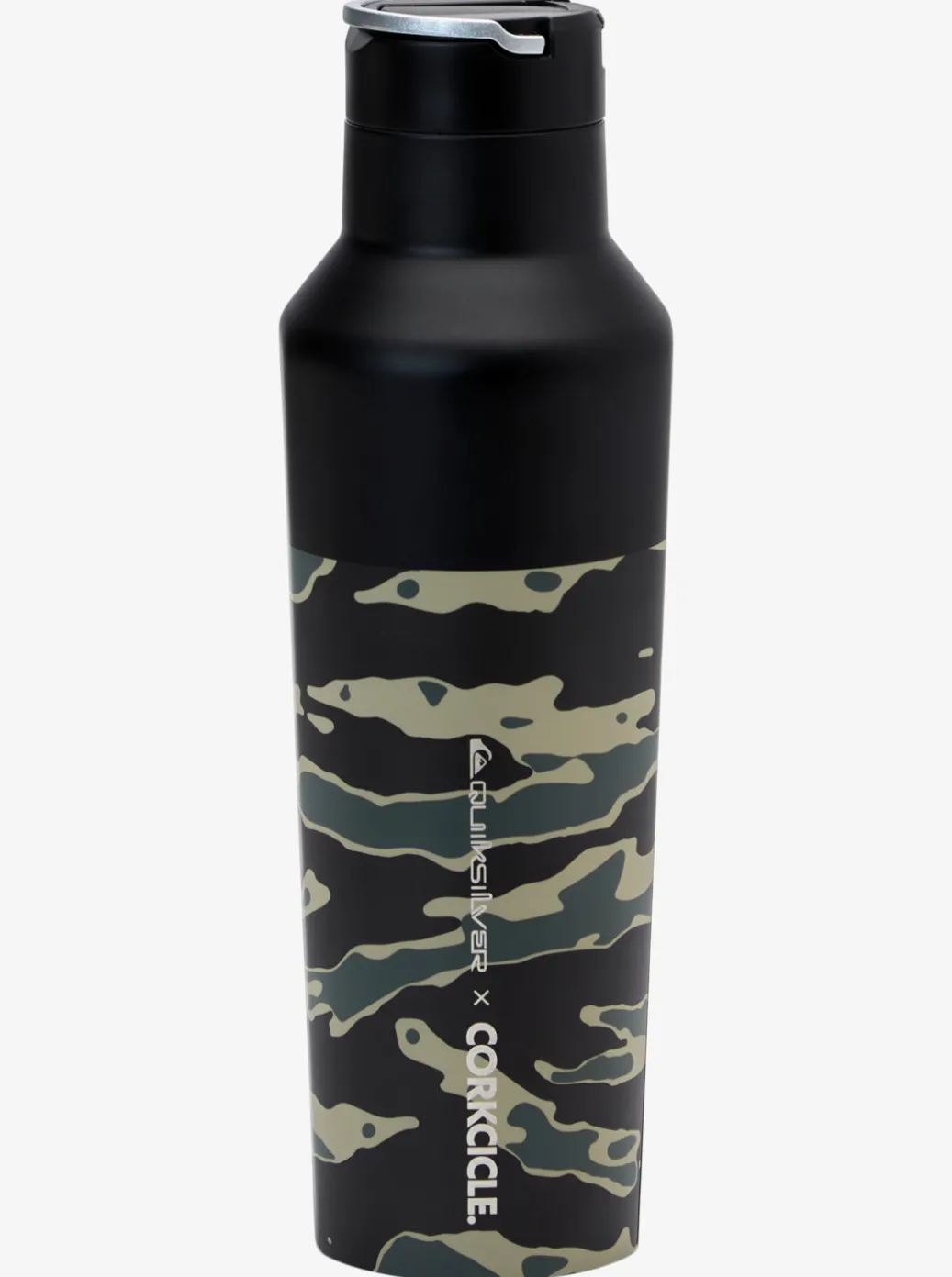 Hot Quiksilver X Corkcicle Water Bottle Camo Print Crucial Battle