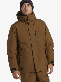 Clearance Quiksilver X Saturdays Nyc Technical Snow Jacket Sepia