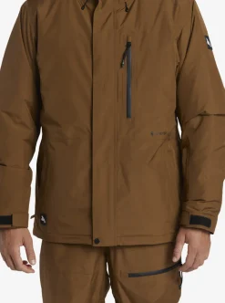 Clearance Quiksilver X Saturdays Nyc Technical Snow Jacket Sepia