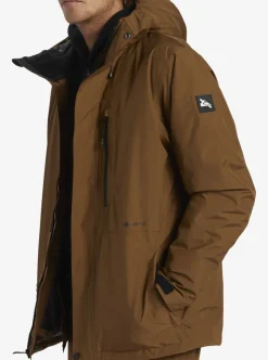 Clearance Quiksilver X Saturdays Nyc Technical Snow Jacket Sepia