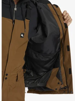 Clearance Quiksilver X Saturdays Nyc Technical Snow Jacket Sepia