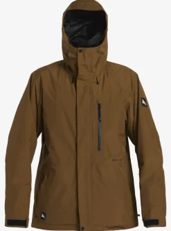 Clearance Quiksilver X Saturdays Nyc Technical Snow Jacket Sepia