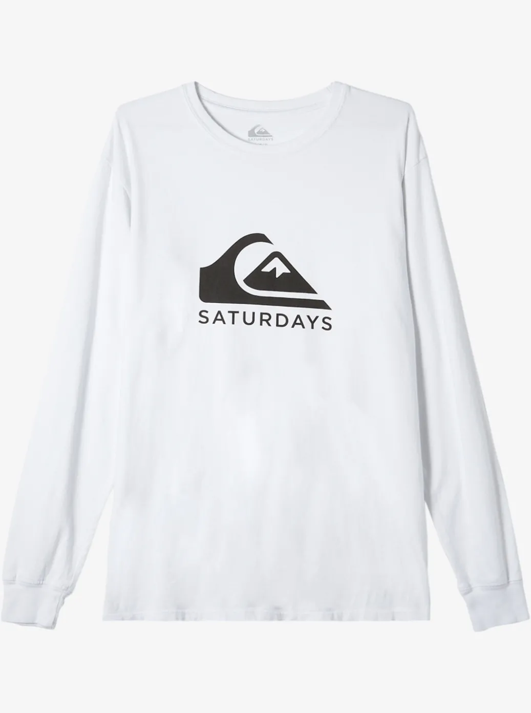 Store Quiksilver X Saturdays Nyc Graphic Long Sleeve T-Shirt White