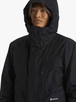 New Quiksilver X Saturdays Nyc Technical Snow Jacket Black