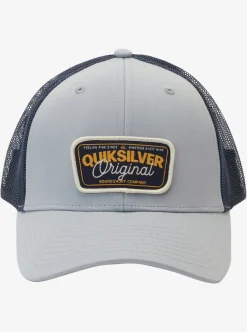 Discount Quiksilver Reeled In Trucker Hat Sleet