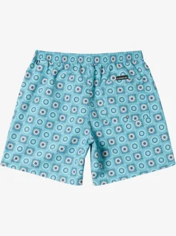 Best Quiksilver Re-Mix 17" Volleys Pastel Turquoise