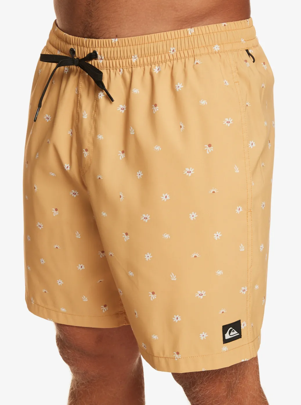 Hot Quiksilver Re-Mix 17" Volleys Mustard