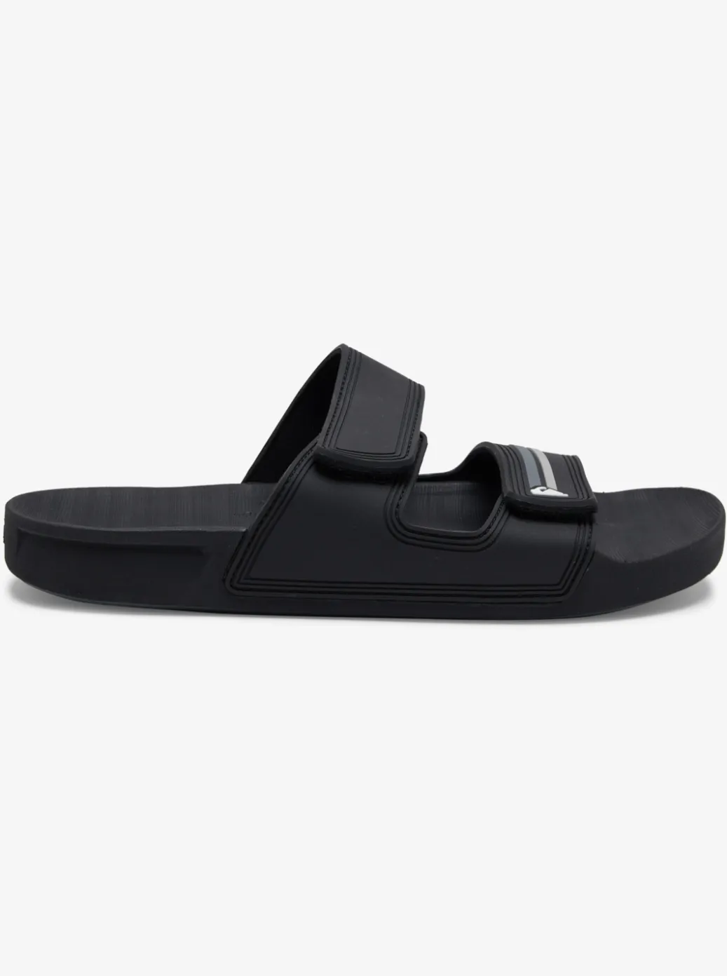 Cheap Quiksilver Rivi Double Adjust Sandals Black/Grey/Black