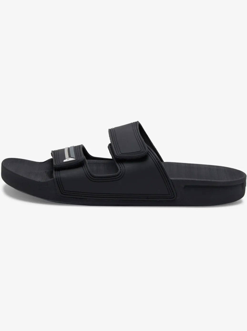 Cheap Quiksilver Rivi Double Adjust Sandals Black/Grey/Black