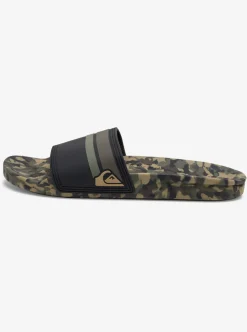 Online Quiksilver Rivi Slides Green 2