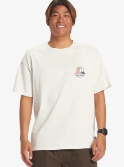 Fashion Quiksilver Roadways Mnd T-Shirt Gardenia