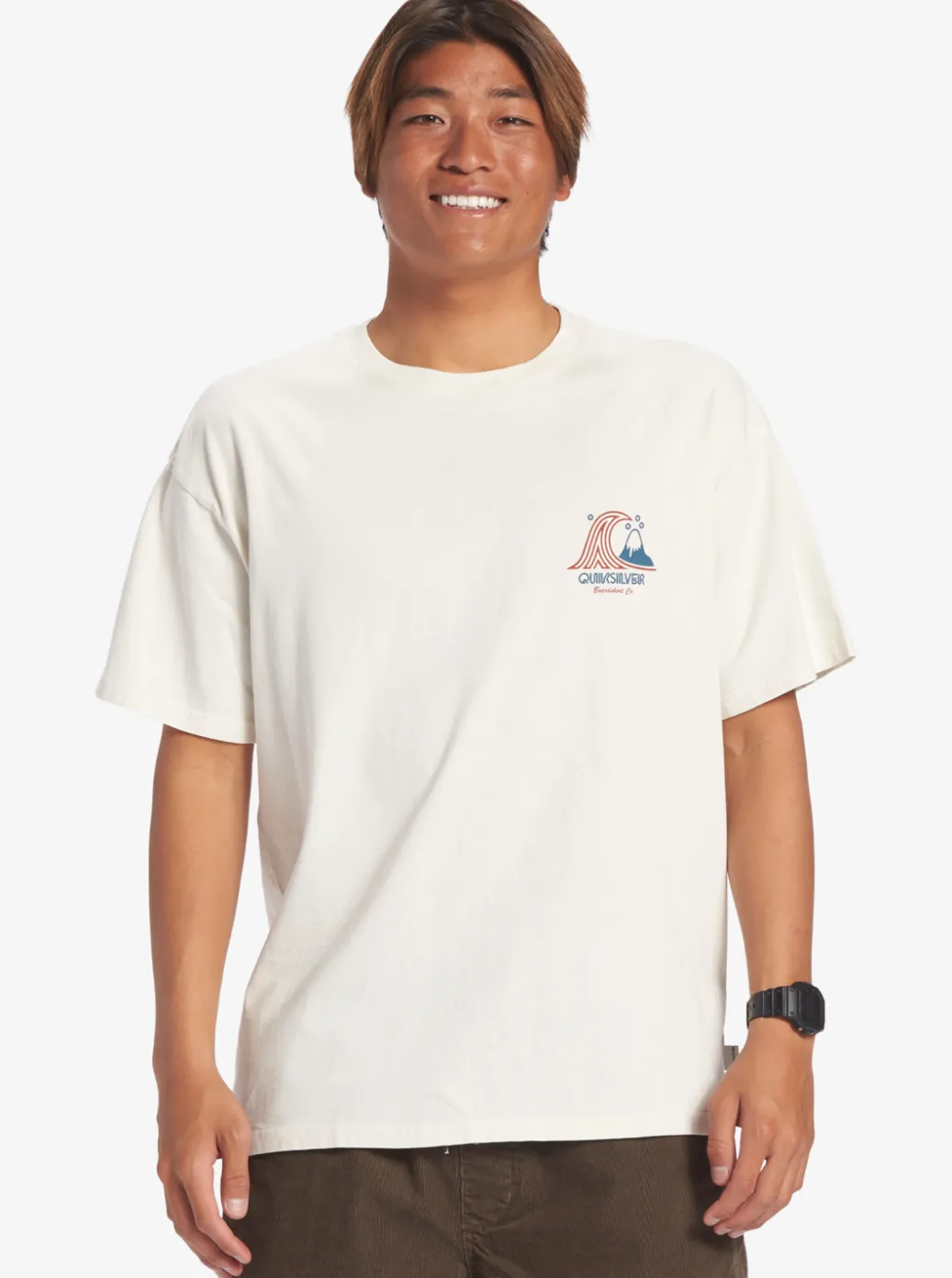 Fashion Quiksilver Roadways Mnd T-Shirt Gardenia
