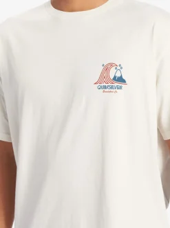 Fashion Quiksilver Roadways Mnd T-Shirt Gardenia