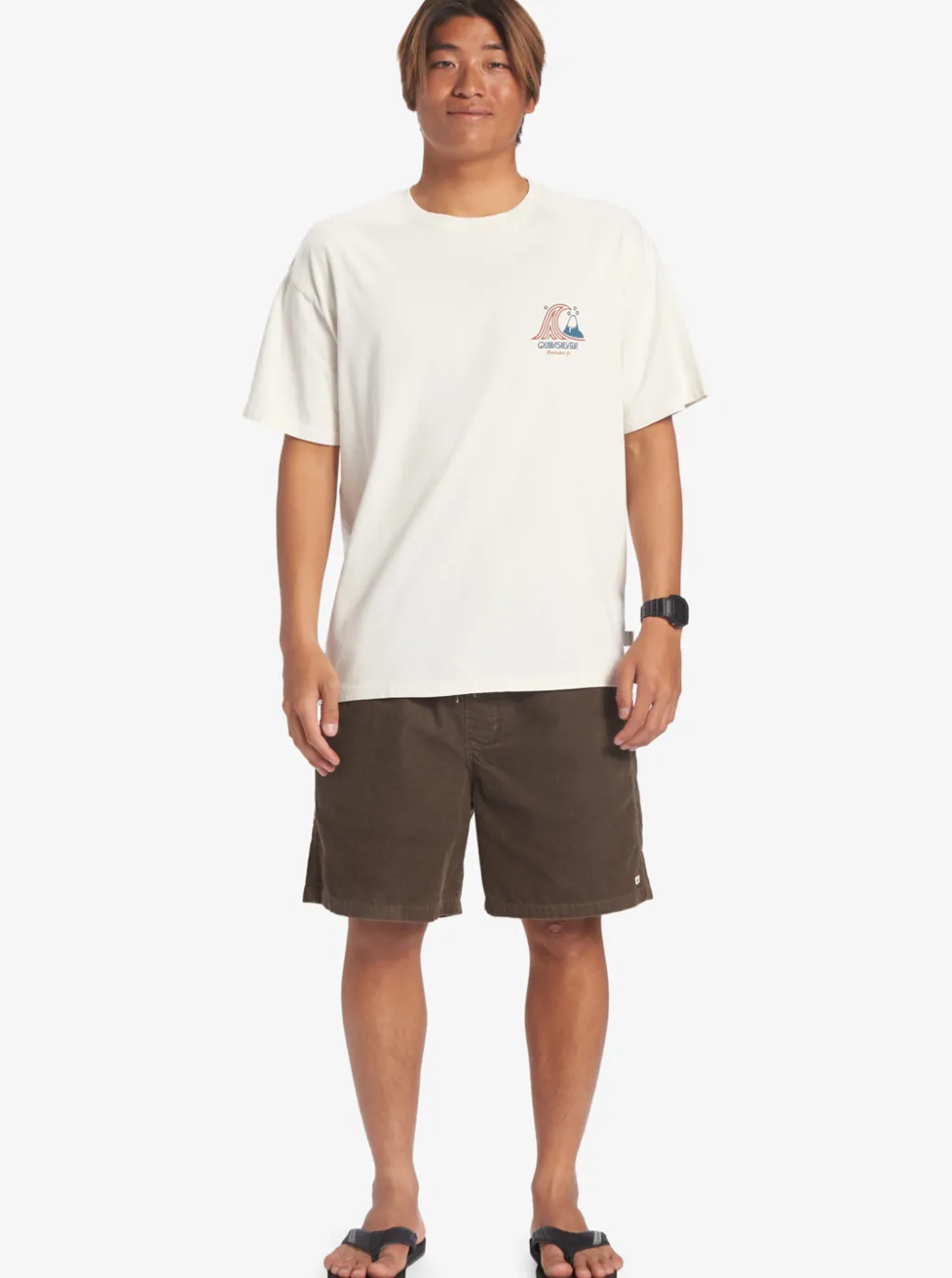 Fashion Quiksilver Roadways Mnd T-Shirt Gardenia