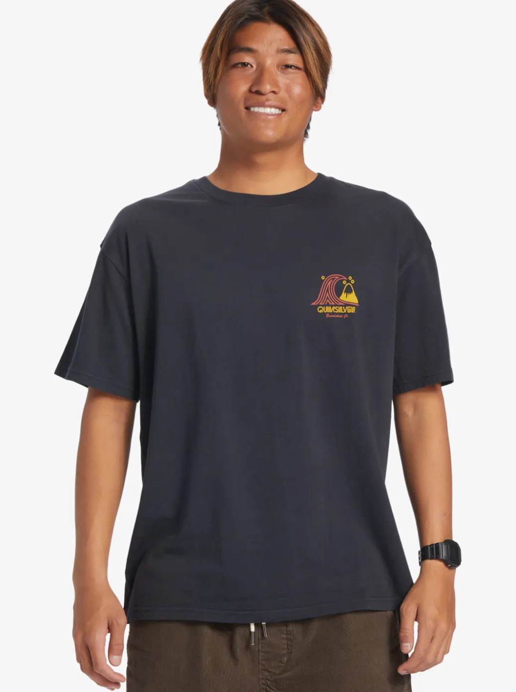 Clearance Quiksilver Roadways Mnd T-Shirt Tarmac