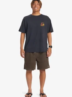 Clearance Quiksilver Roadways Mnd T-Shirt Tarmac