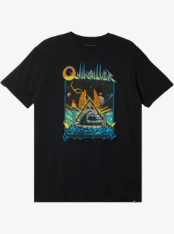 Hot Quiksilver Rockin T-Shirt Black