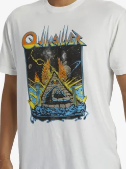 Store Quiksilver Rockin T-Shirt Antique White