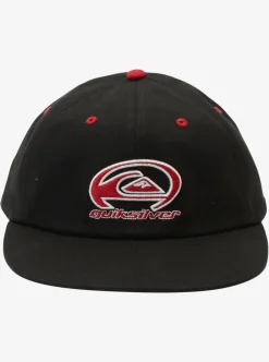 Fashion Quiksilver Saturn Crawler Snapback Hat Black