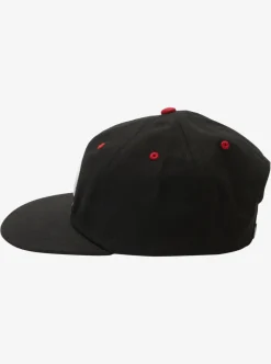 Fashion Quiksilver Saturn Crawler Snapback Hat Black
