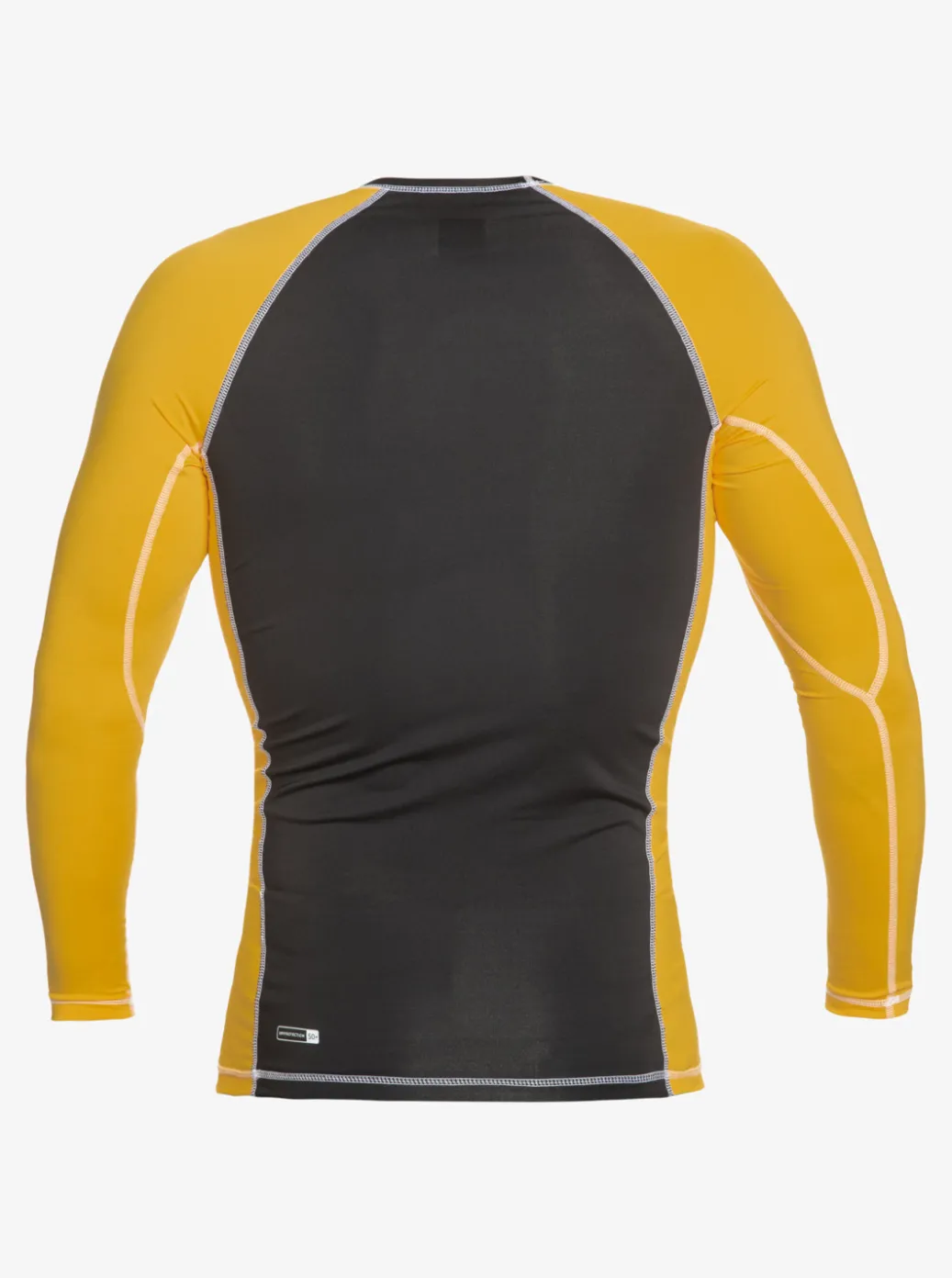 Flash Sale Quiksilver Saturn Protection Long Sleeve Upf 50 Rashguard For Men Yolk Yellow