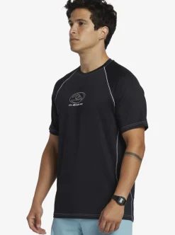 Sale Quiksilver Saturn Surf Tee Short Sleeve Surf Tee Black