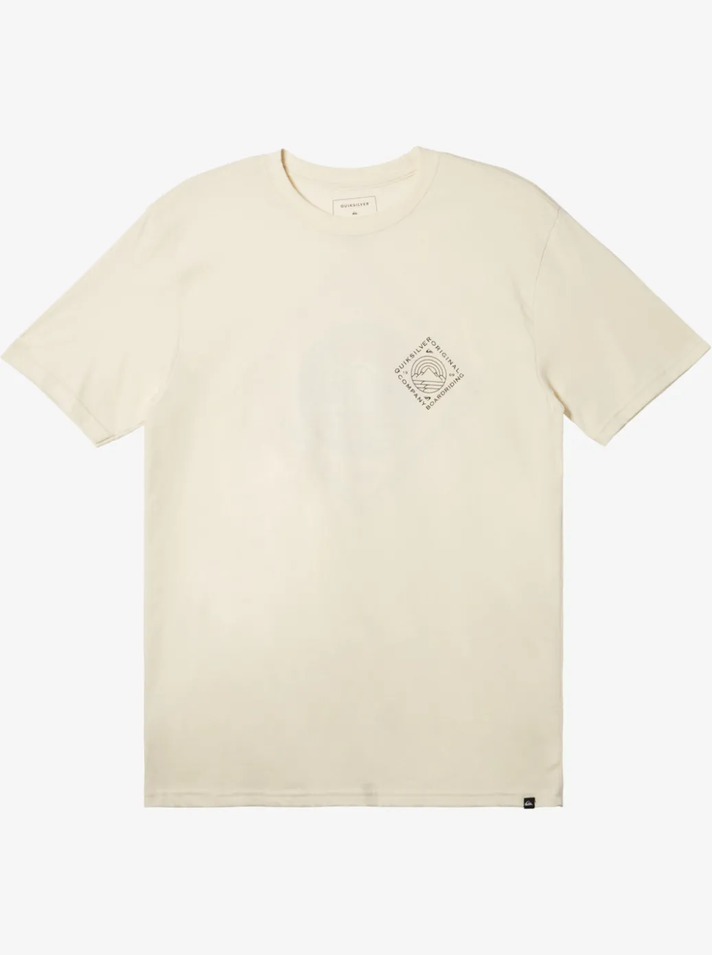 New Quiksilver Scenic View T-Shirt Birch