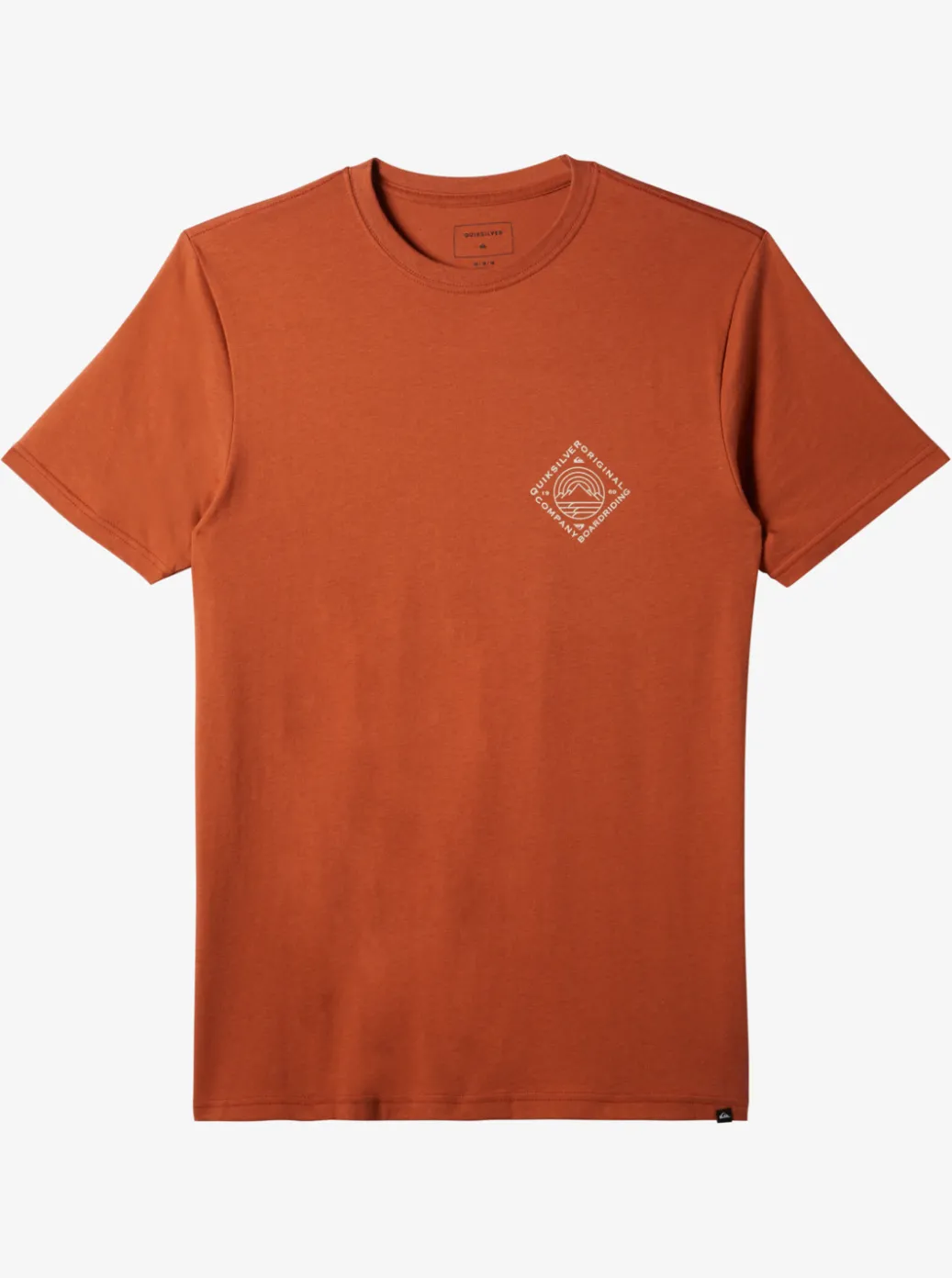 Best Sale Quiksilver Scenic View T-Shirt Baked Clay