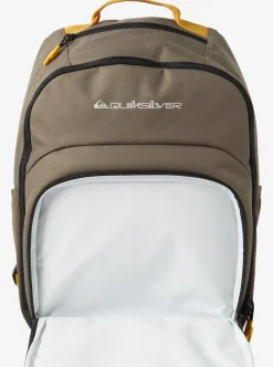 Outlet Quiksilver Schoolie Cooler 2.0 Insulated Backpack Major Brown
