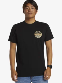 Sale Quiksilver Sea Brigade T-Shirt Black
