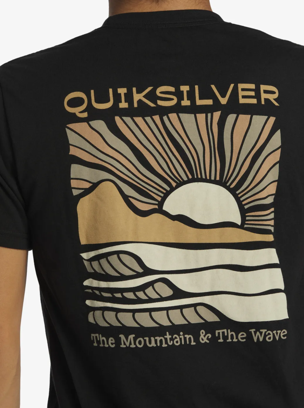 Sale Quiksilver Sea Brigade T-Shirt Black