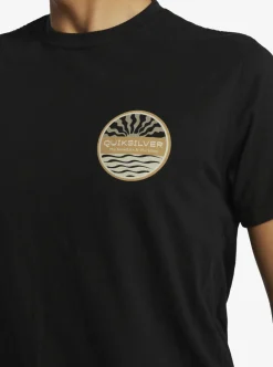 Sale Quiksilver Sea Brigade T-Shirt Black