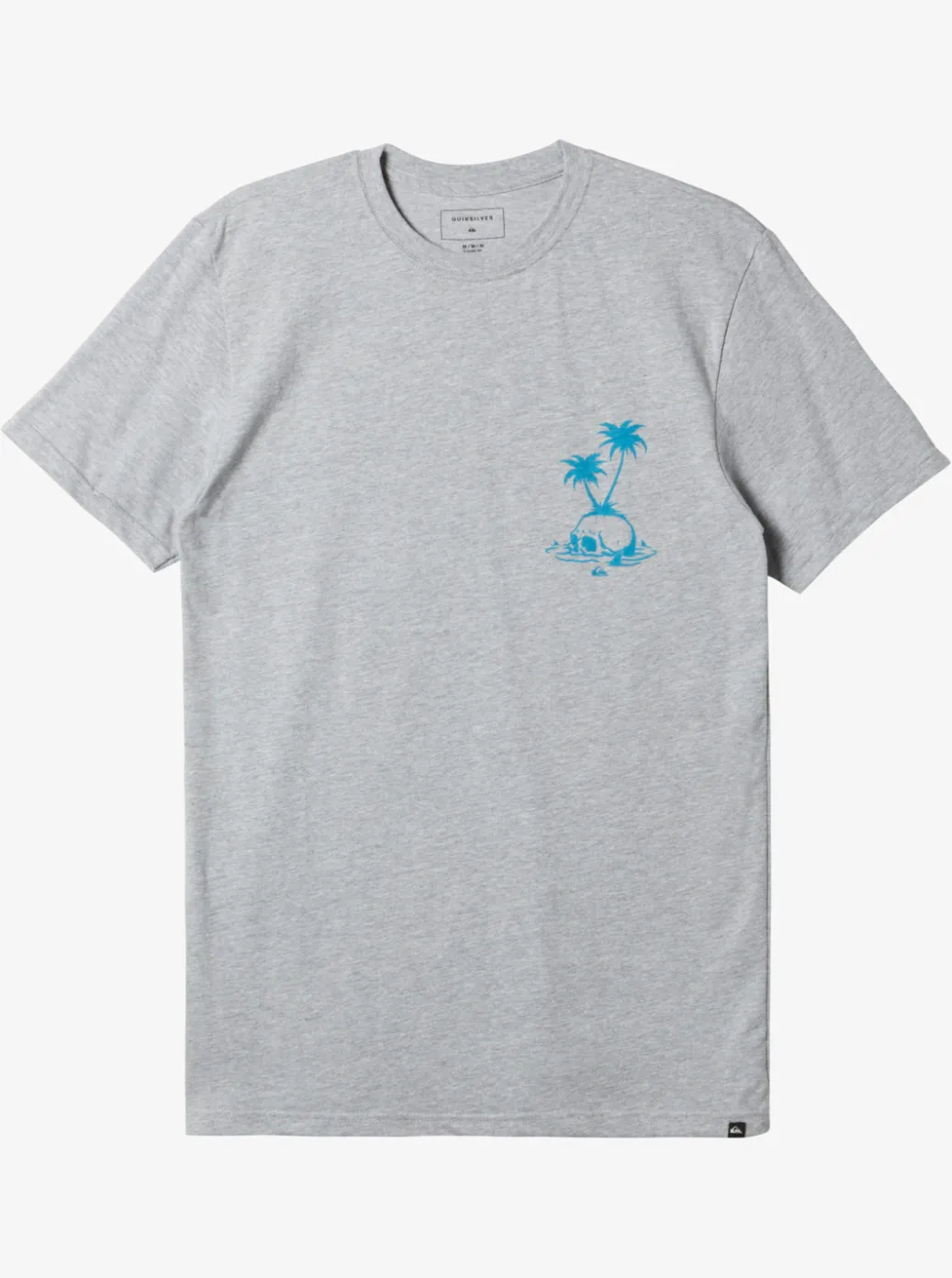 Store Quiksilver Skull Island T-Shirt Athletic Heather