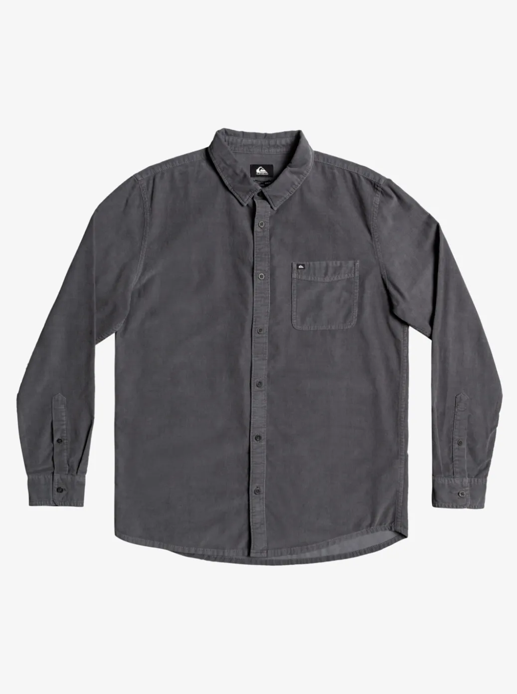 Best Quiksilver Smoke Trail Long Sleeve Shirt Iron Gate