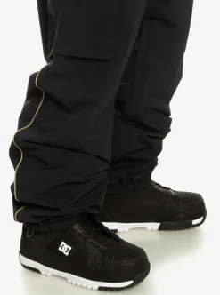 Discount Quiksilver Snow Down Cargo Technical Snow Pants True Black