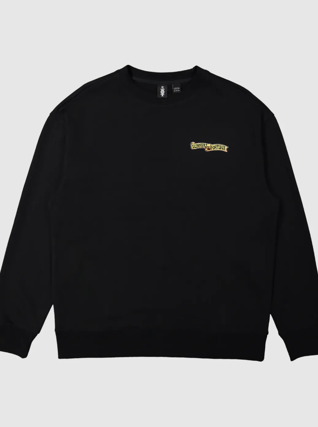 Shop Quiksilver Sof Sweatshirt Black